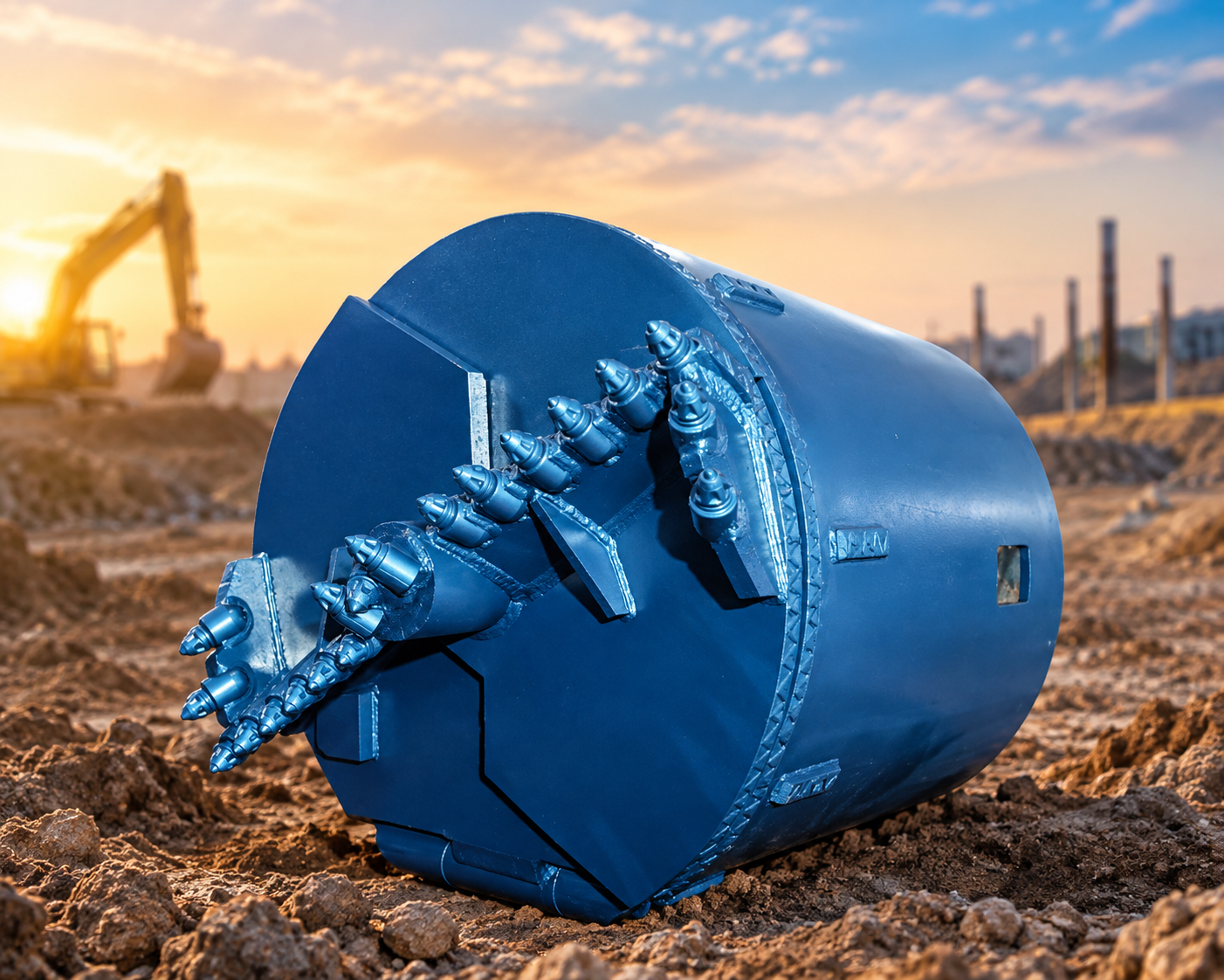 Piling Soil Bucket by RK International