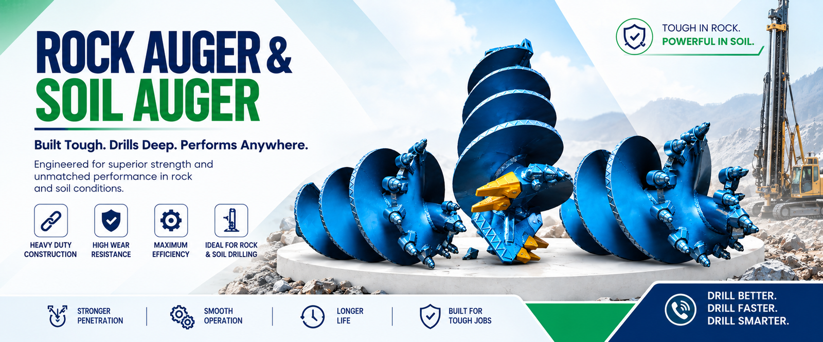 RK International piling equipment and industrial products