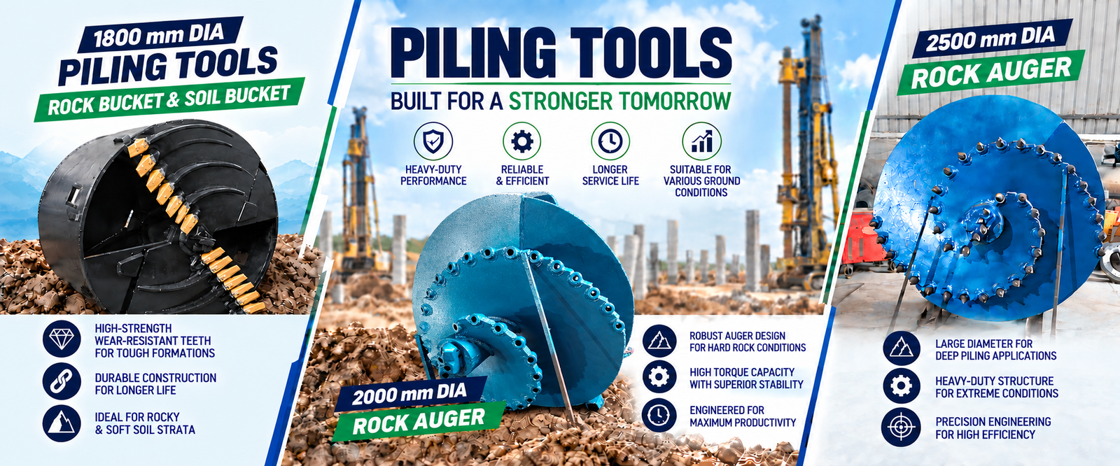 Dia Piling Tools