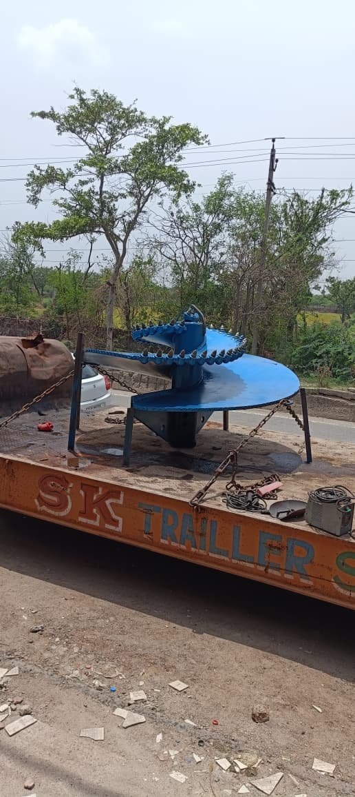 truck auger loaded